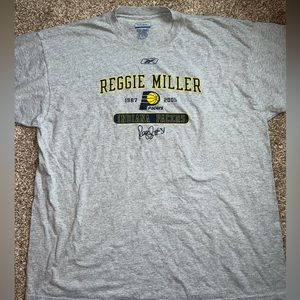Reggie Miller History Shirt